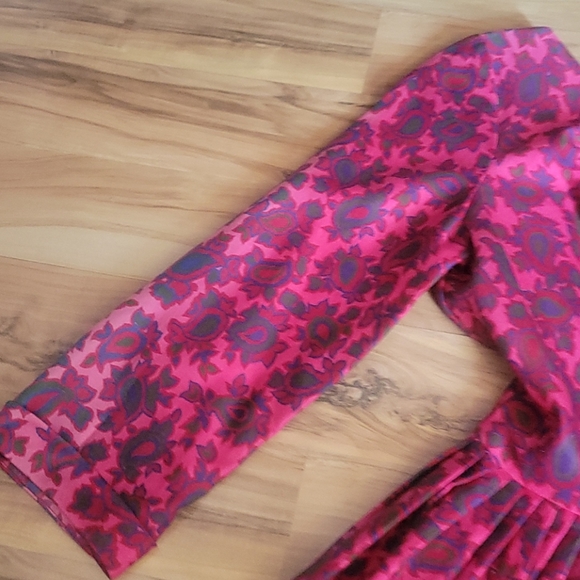 Vintage 50s Floral Day Dress As Is Condition - Picture 4 of 16